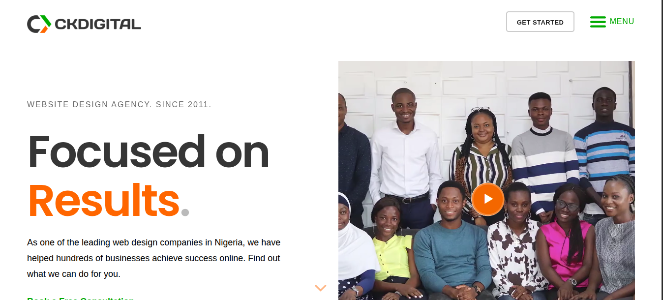 Ck Digital Home page